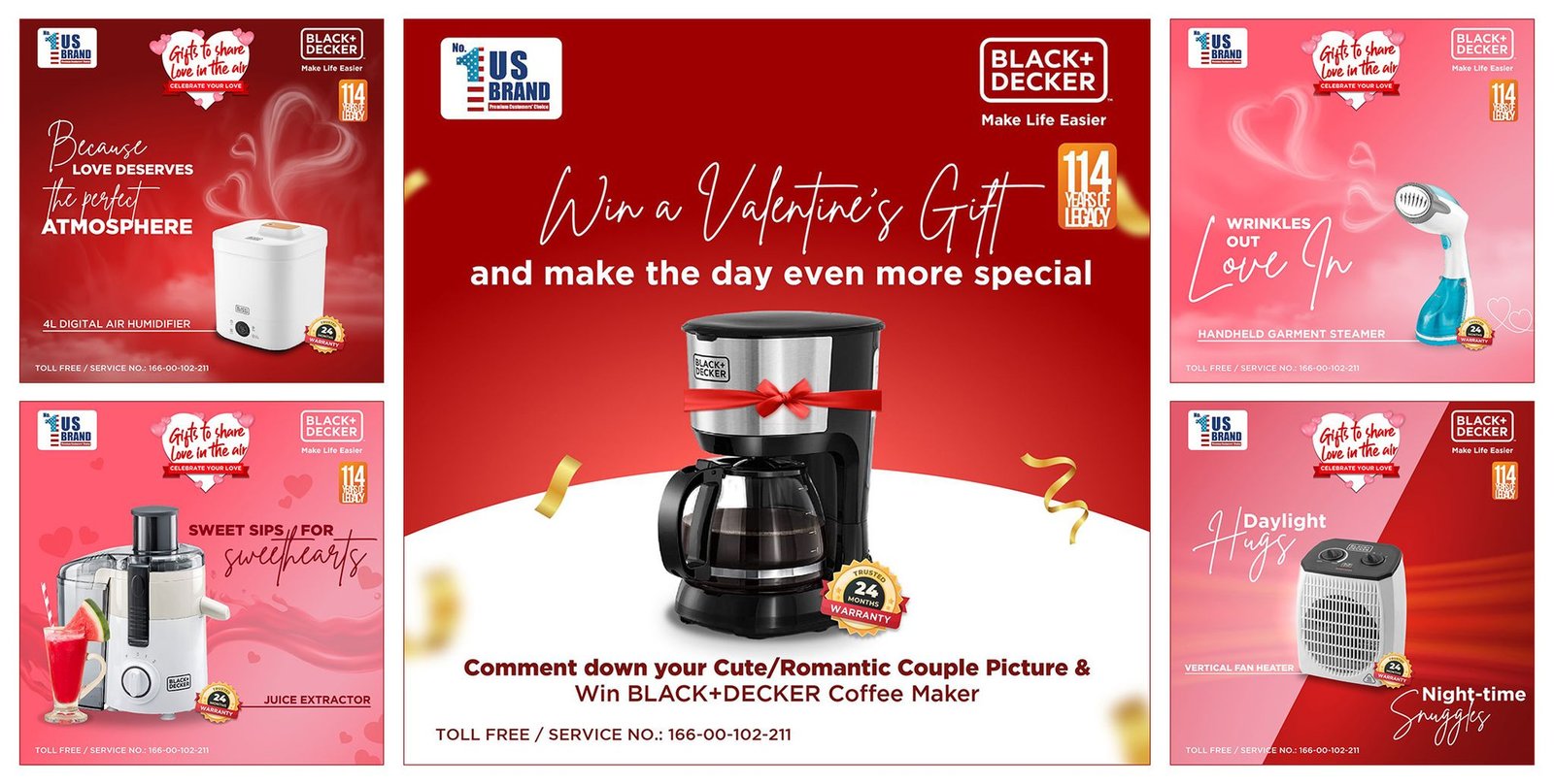 ब्लाक एण्ड डेकरकाे ‘गिफ्ट्स टु शेयर, लभ इन द एयर’ क्याम्पेन