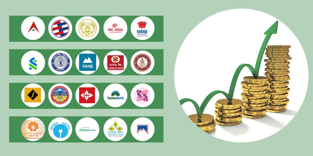 Read more about the article वाणिज्य बैंकहरुकाे नाफा ४७ अर्ब रुपैयाँभन्दा बढी